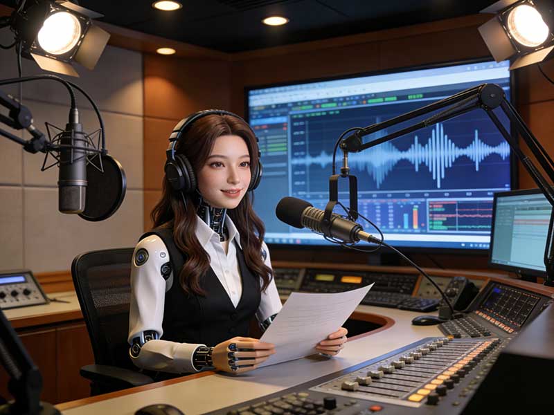 AI主播進(jìn)電臺(tái)：當(dāng)傳統(tǒng)電波遇見未來(lái)之聲